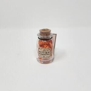 Halloween Mini Potion Filled Bottle Rotten Pumpkins